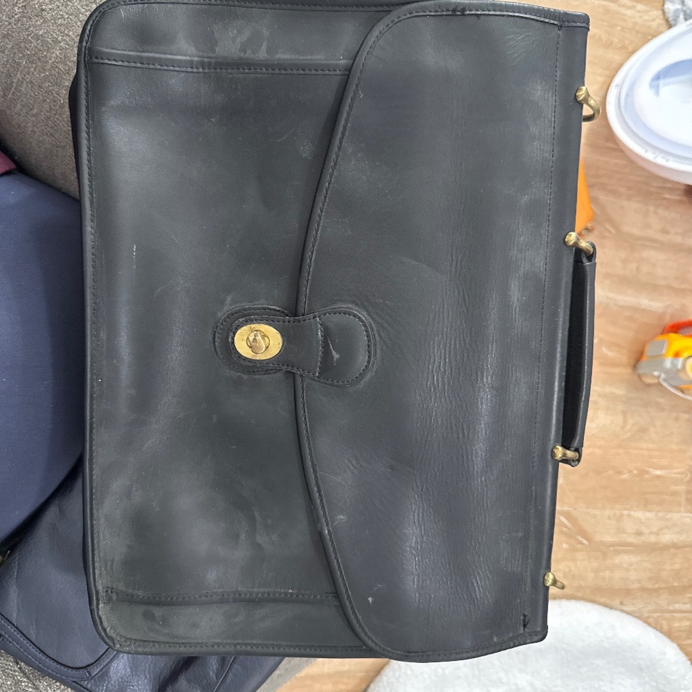 Coach Vintage Classic Legacy Metropolitan Crossbody Briefcase | #5180